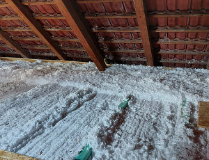 Zateplení stropu rodinného domu a zhotovení podlahového systému